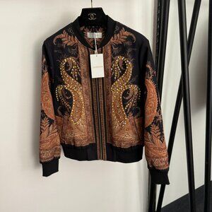 Zimmermann new retro print long-sleeved jacket